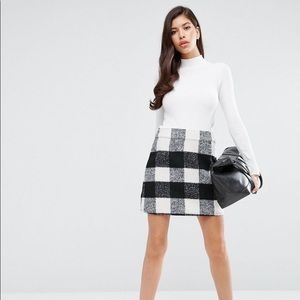 Michelle Keegan Loves Lipsy 2 in 1 Dress with Check Skirt
by ASOS